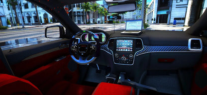 Jeep Black TrackHawk (Animated Windows) | Tee East Customs