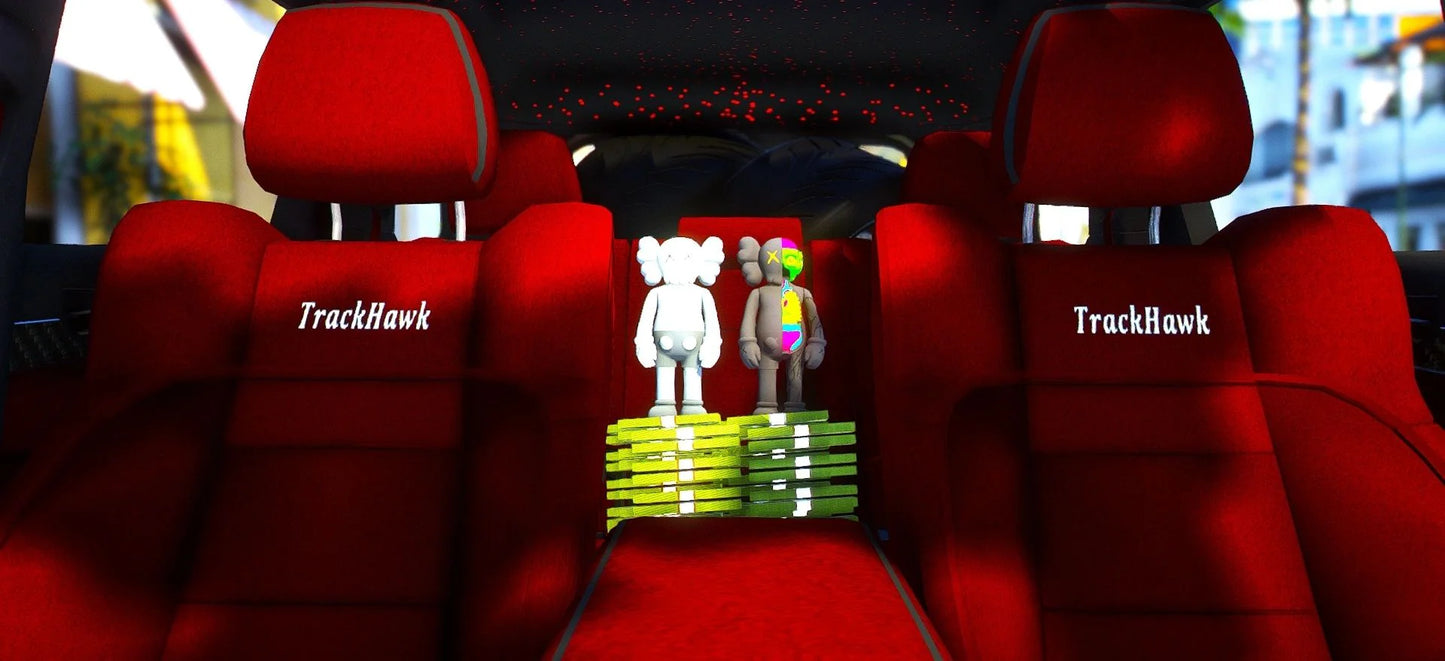 Jeep Black TrackHawk (Animated Windows) | Tee East Customs