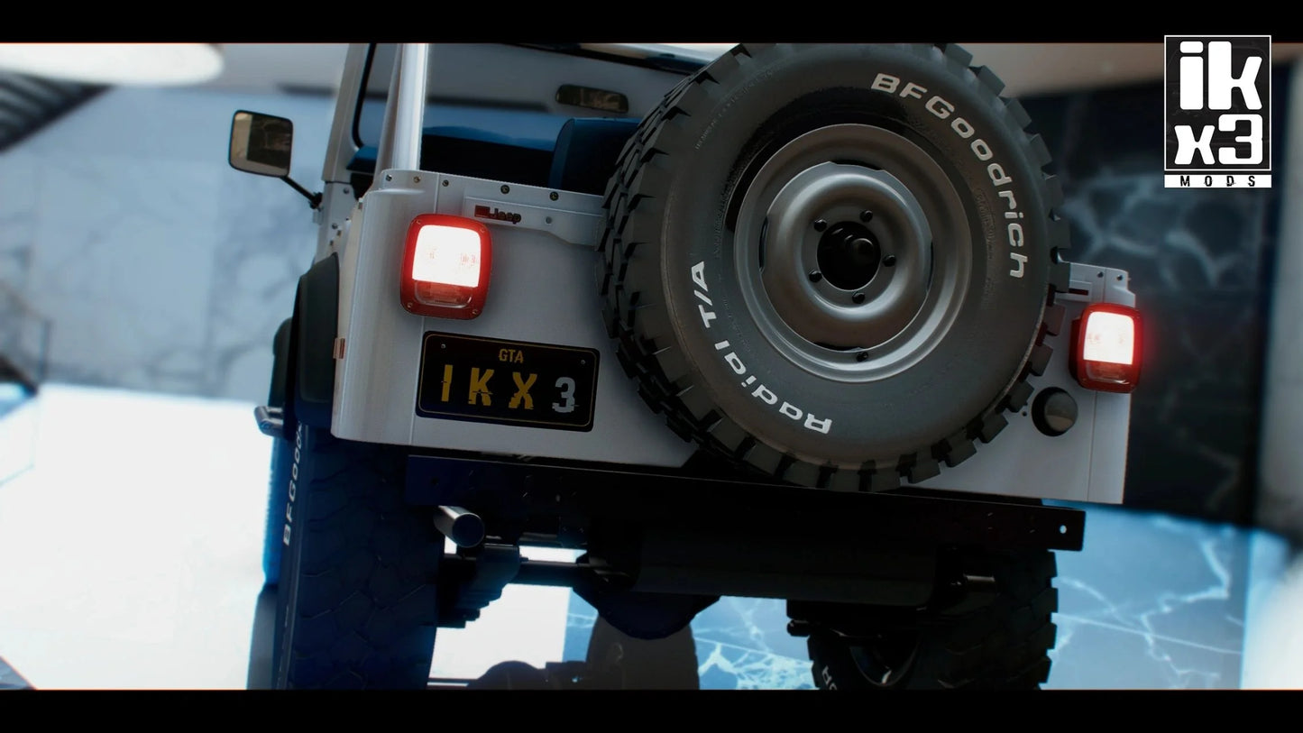 Jeep CJ-5 Renegade Levi's Edition 1976 | IKX3 Mods