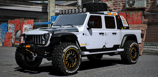 Jeep Gladiator Fast & Furious [50+ Tuning Parts] | Port Baek