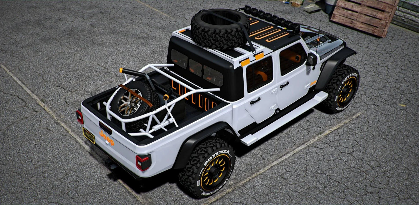 Jeep Gladiator Fast & Furious [50+ Tuning Parts] | Port Baek