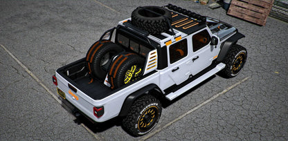Jeep Gladiator Fast & Furious [50+ Tuning Parts] | Port Baek