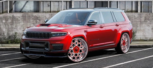 Jeep Grand Cherokee SRT Hellephant On 30" Forgiatos 2022 | Nukem