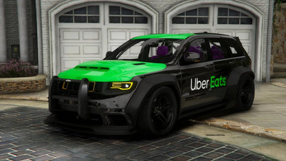Jeep Grand Cherokee Trackhawk Turbo Charged Custom Livery | Xclusive Customs