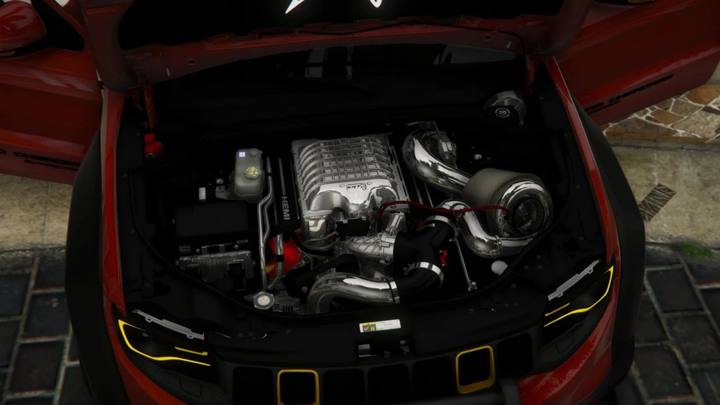 Jeep Grand Cherokee Trackhawk Turbo Charged Custom Livery | Xclusive Customs