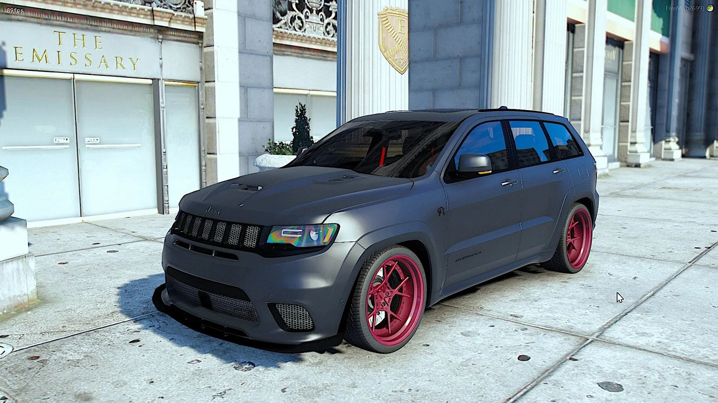 Jeep Trackhawk LEGIA With Custom Props | Playa