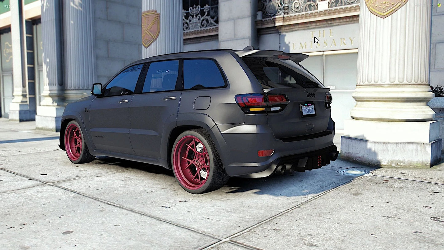 Jeep Trackhawk LEGIA With Custom Props | Playa