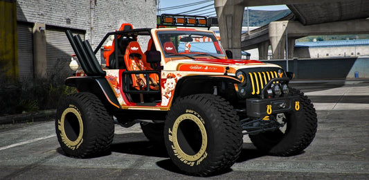 Jeep Trailcat PlayStation 5 Genshin Impact [Dinamic Lights] | Port Baek