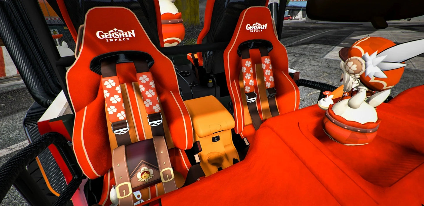 Jeep Trailcat PlayStation 5 Genshin Impact [Dinamic Lights] | Port Baek