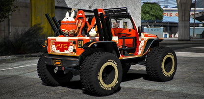 Jeep Trailcat PlayStation 5 Genshin Impact [Dinamic Lights] | Port Baek