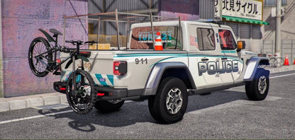 Jeep Wrangler Beach Police | Grime