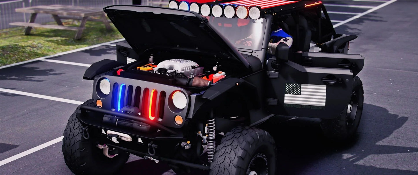 Jeep Wrangler Deberti Police | LEO