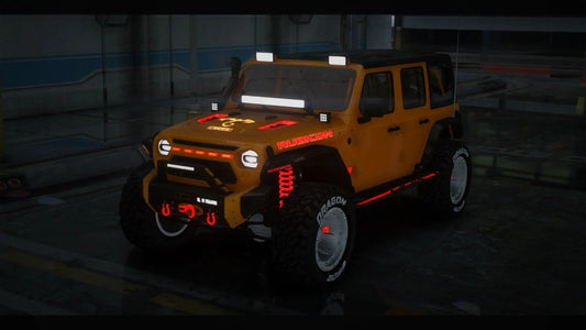 Jeep Wrangler Rubicon Fully Modified