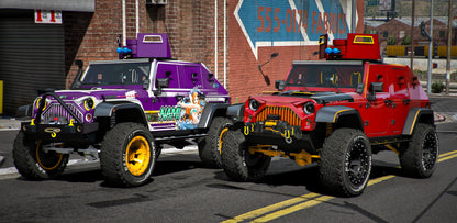 Jeep Nami Armor [60+ Tuning Parts] [Dinamic Lights] | Port Baek
