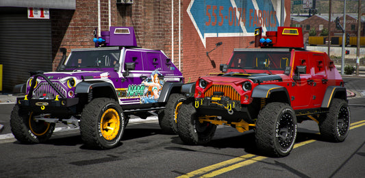Jeep Nami Armor [60+ Tuning Parts] [Dinamic Lights] | Port Baek