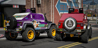 Jeep Nami Armor [60+ Tuning Parts] [Dinamic Lights] | Port Baek
