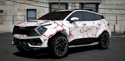Kia Sportage SXR Hybrid Offroad | Sawz Ink