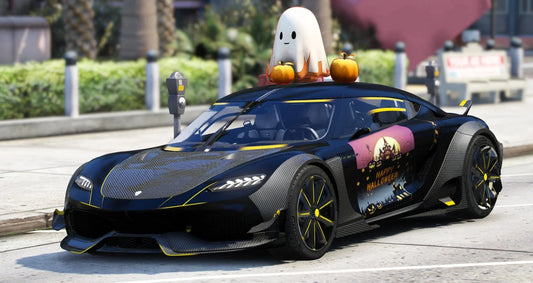 Koenigsegg Gemera Halloween [Dinamic RGB Lights] | Holmo Designs