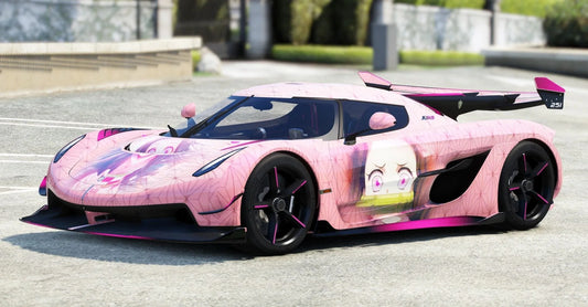 Koenigsegg Jesko 2020 Nezuko [Dinamic Lights] | Gamer's Cafe