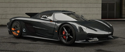 Koenigsegg Jesko ABS Lemans Ghost | Labr33