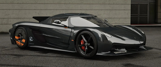 Koenigsegg Jesko ABS Lemans Ghost | Labr33