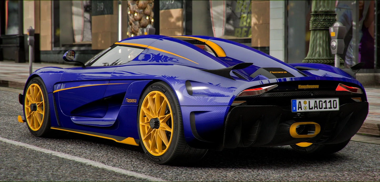 Koenigsegg Regera Gold Editon | HuangH