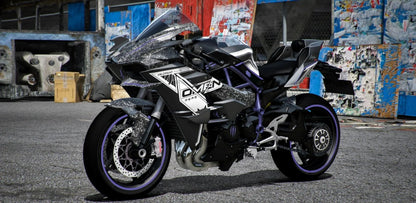 Kawasaki H2R Valorant: Omen Forged Carbon | Port Baek