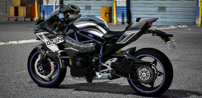 Kawasaki H2R Valorant: Omen Forged Carbon | Port Baek