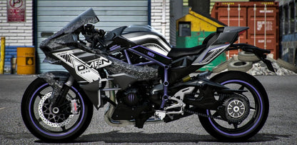 Kawasaki H2R Valorant: Omen Forged Carbon | Port Baek