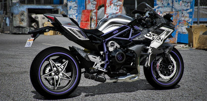 Kawasaki H2R Valorant: Omen Forged Carbon | Port Baek