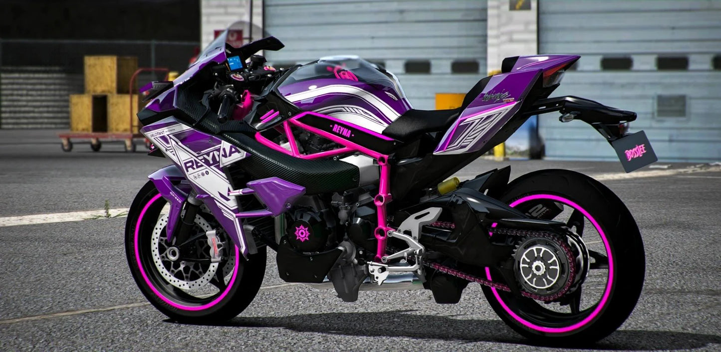 Kawasaki H2R Valorant: Reyna | Port Baek