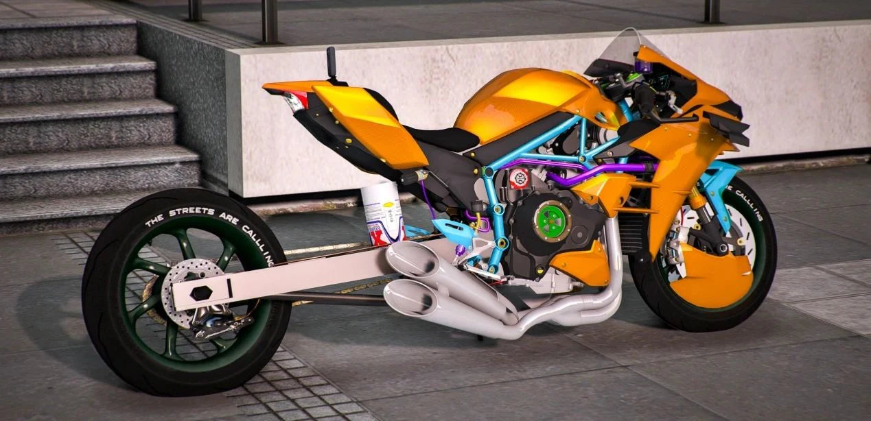 Kawasaki Ninja H2 Carbon Drag Strectched | Elite Shifters