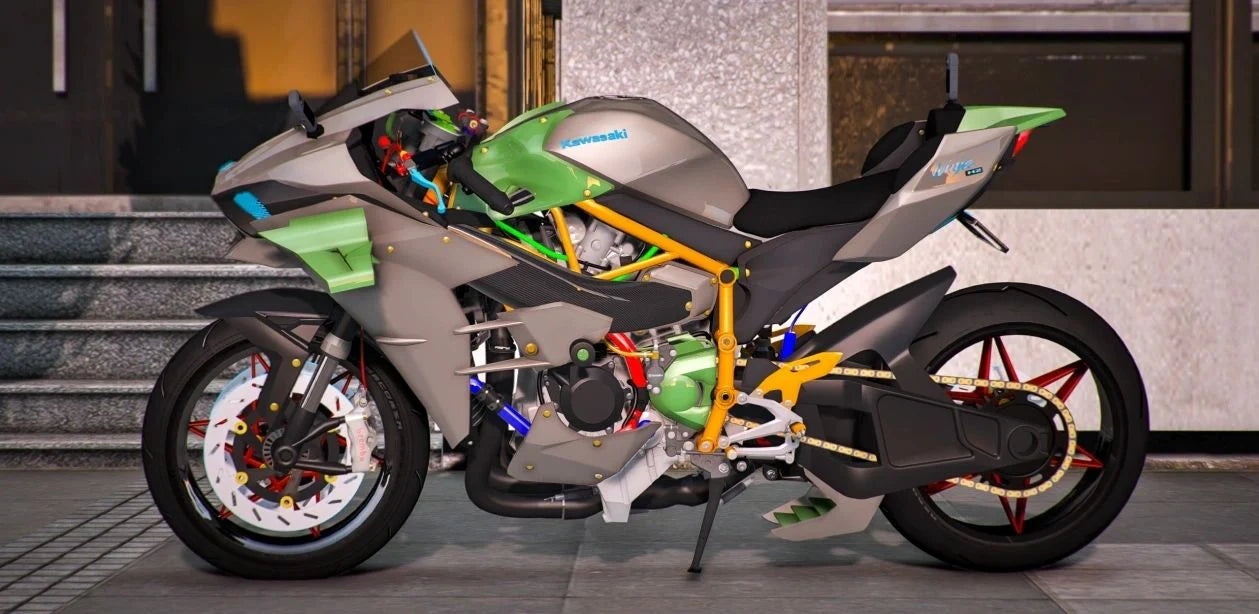 Kawasaki Ninja H2 Custom | Elite Shifters