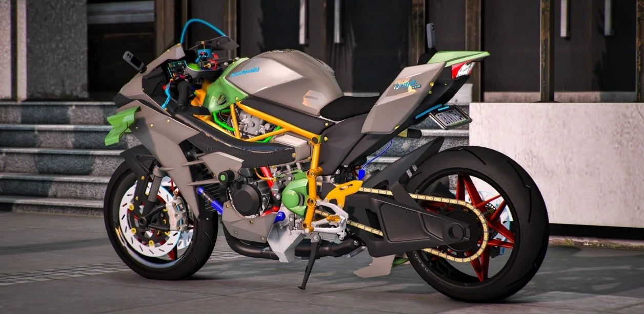Kawasaki Ninja H2 Custom | Elite Shifters