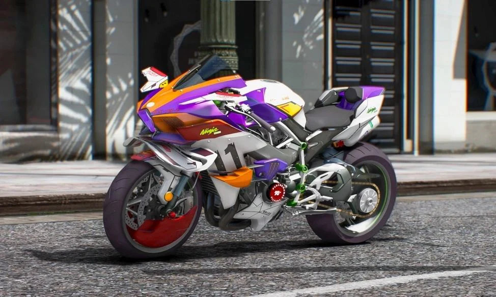 Kawasaki Ninja H2 Performance Gundam Edition | Xian Customs