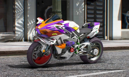 Kawasaki Ninja H2 Performance Gundam Edition | Xian Customs