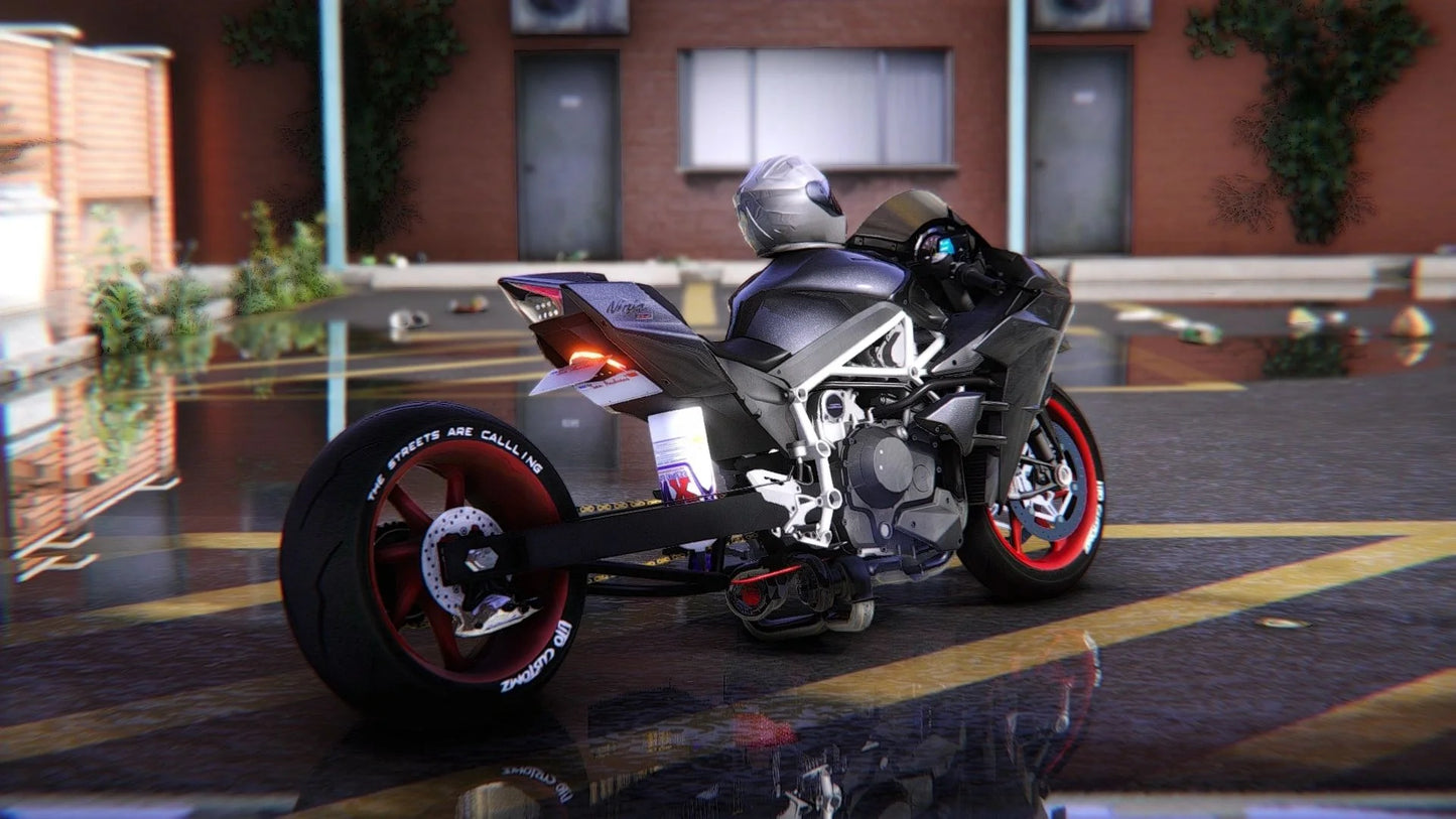 Kawasaki Ninja H2R Carbon Twin Turbo Drag Customs | Lito Customs