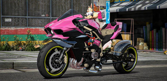 Kawasaki Ninja H2R Drag Eevee Edition | DEFz Customs