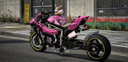 Kawasaki Ninja H2R Drag Eevee Edition | DEFz Customs