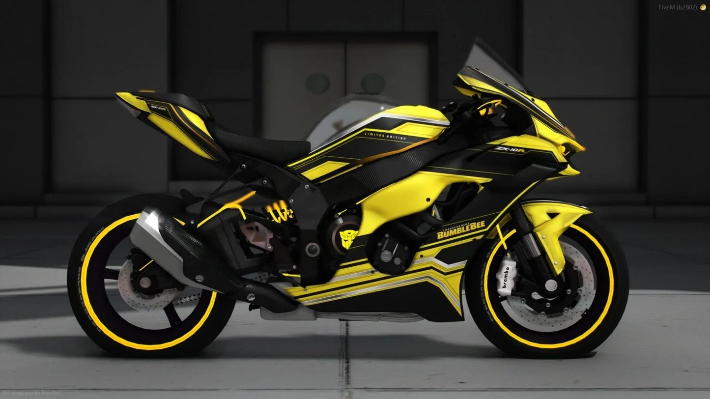 Kawasaki ZX-10R Bumblebee [Tuning] | Port Baek