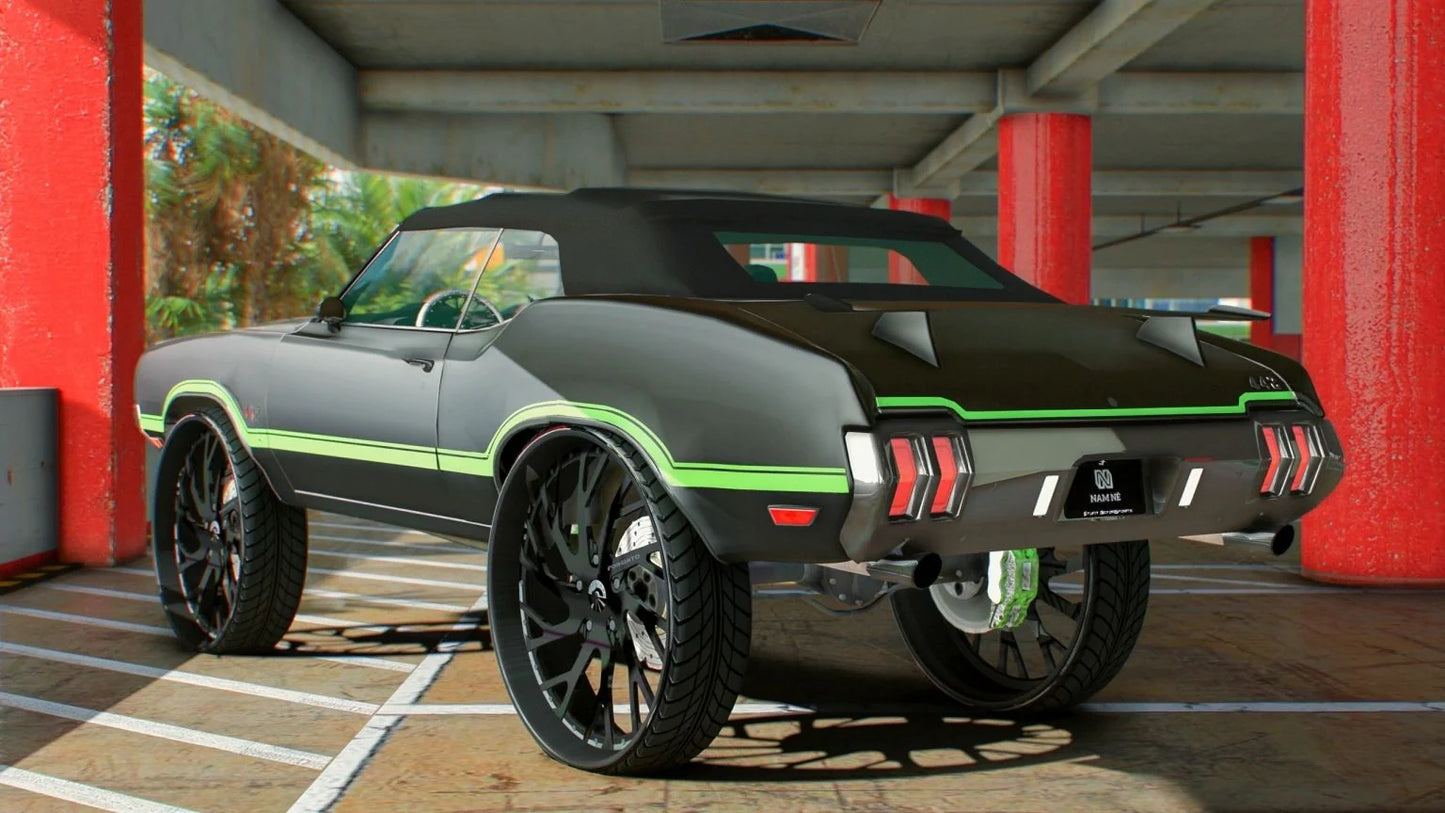 Oldsmobile Cutlass 1970 on 30s Corvette Swap On Forgiatos | Serge