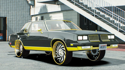 Oldsmobile Cutlass 1984 Donk on Rucci | Lourense