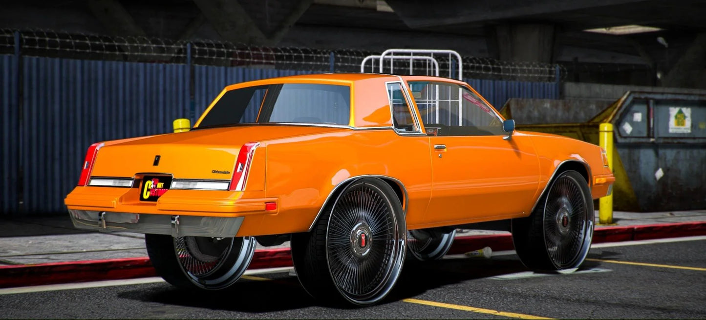 Oldsmobile Cutlass Gbody 1987 | PNUT Customs
