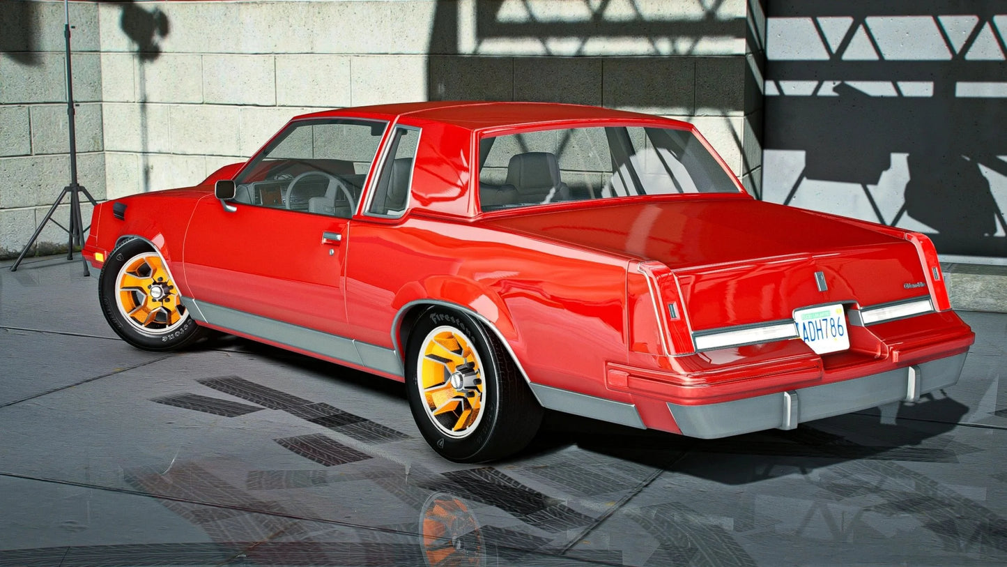 Oldsmobile Cutlas Snowhite | Lance