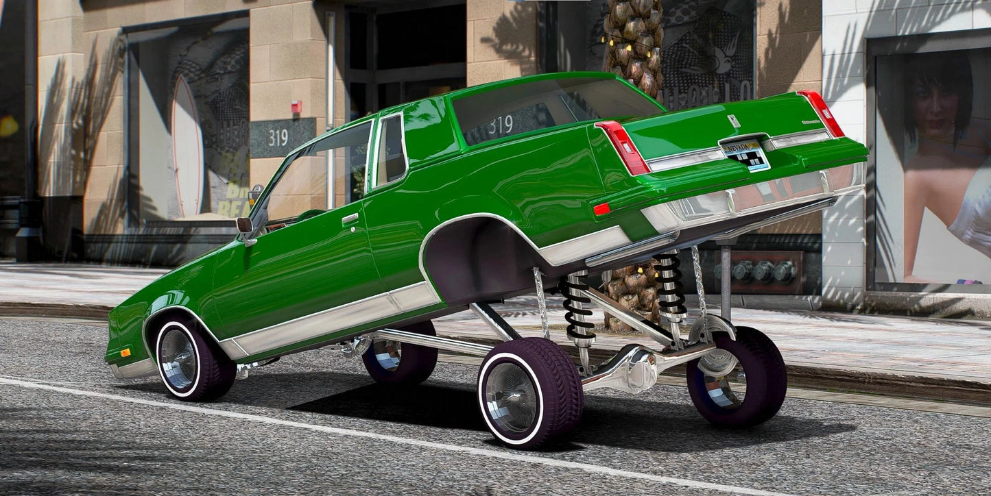 Oldsmobile Cutty Lowrider | Hopper