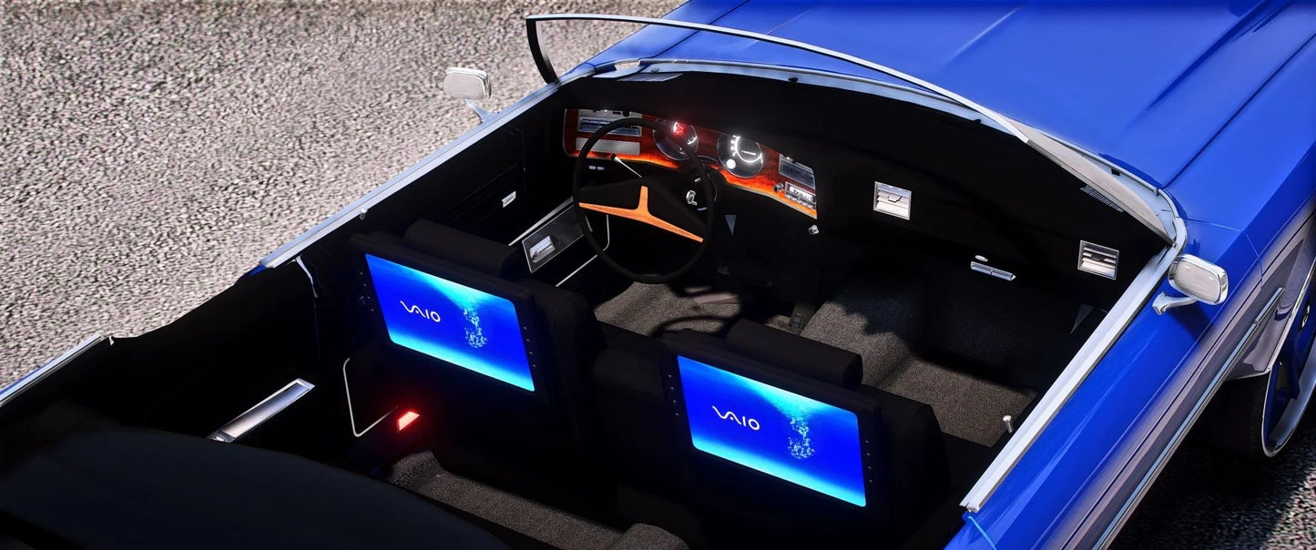 Oldsmobile Delta98 Vert Donk 1972 [Animation Roof] | DT