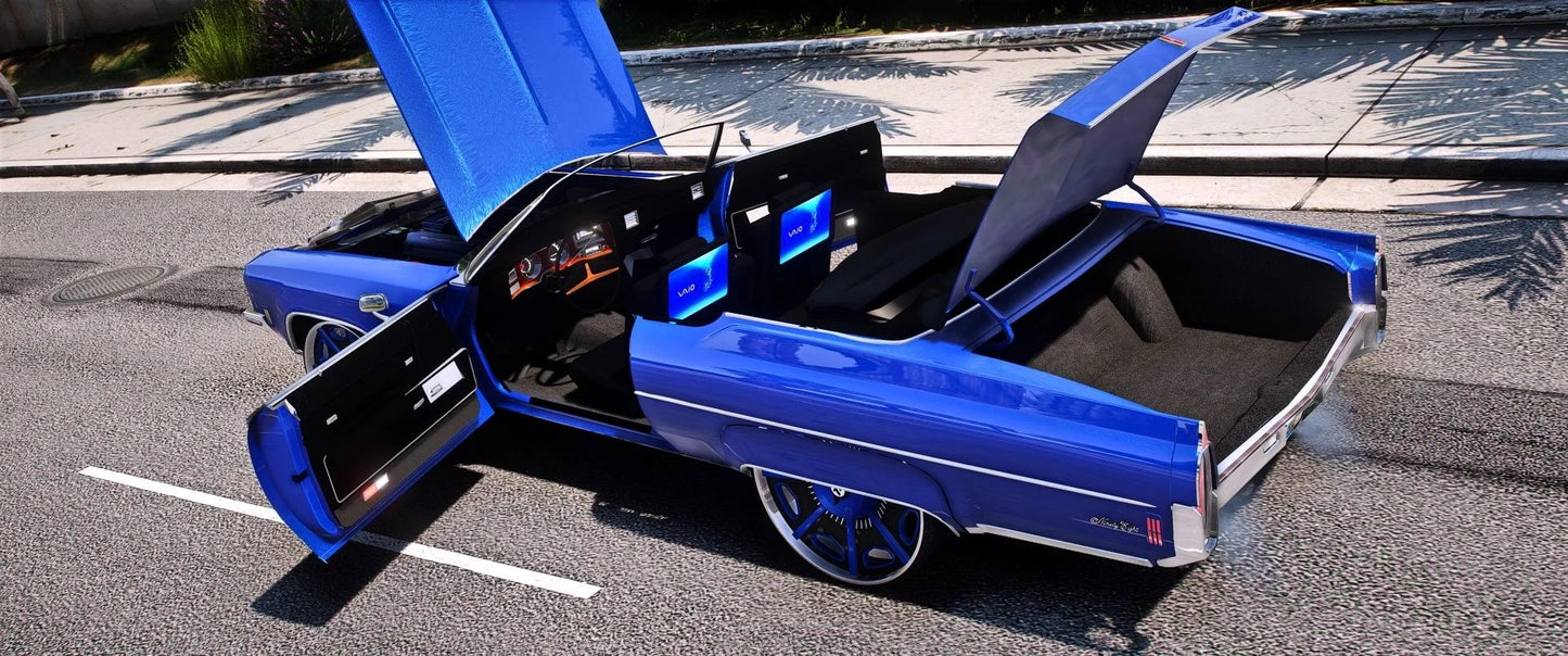 Oldsmobile Delta98 Vert Donk 1972 [Animation Roof] | DT