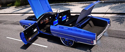 Oldsmobile Delta98 Vert Donk 1972 [Animation Roof] | DT