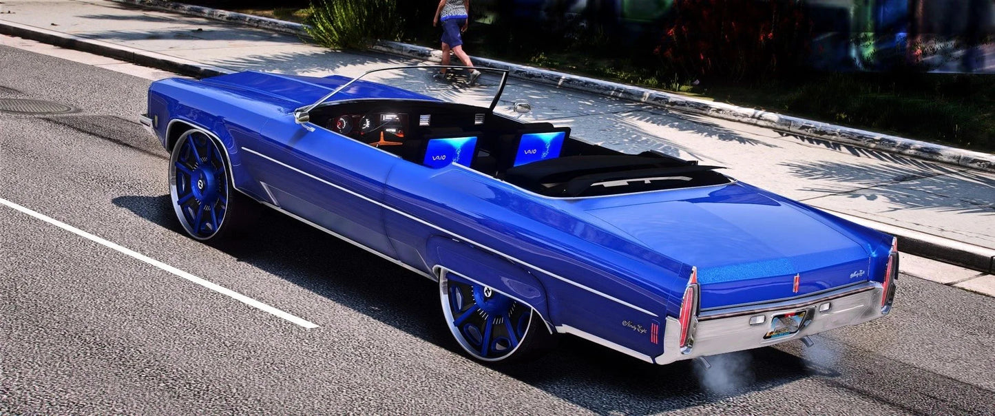 Oldsmobile Delta98 Vert Donk 1972 [Animation Roof] | DT