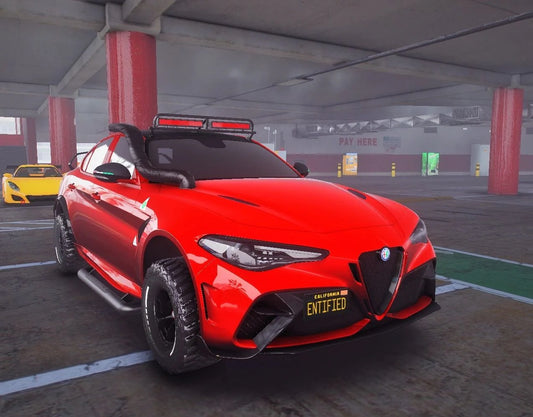 Alfa Romeo Giulia GTAm Offroad Glow 2021 | PD-GTA5